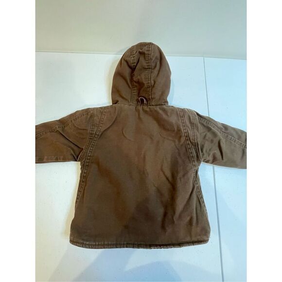 Berne 18 months brown Sherpa lined winter jacket - Picture 4 of 5